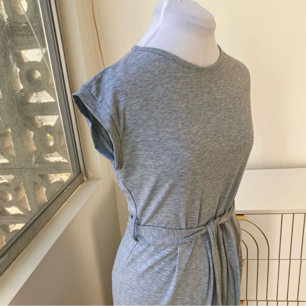Heather Grey Paris Tulip Midi Dress, Size S - Picture 6 of 7